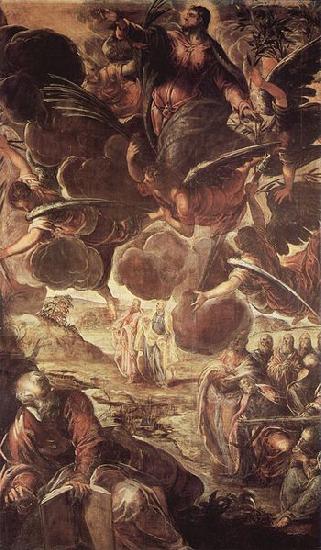 Jacopo Tintoretto Die Himmelfahrt Christi Germany oil painting art